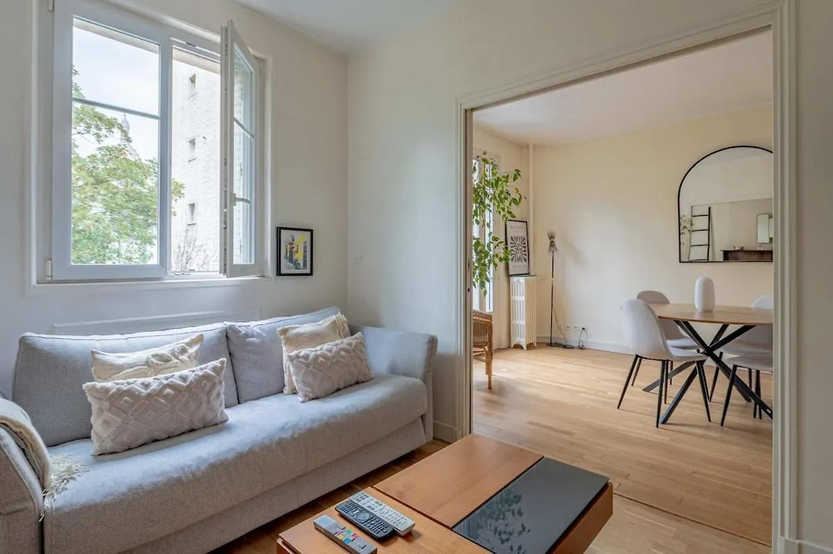 Montmartre Heaven 1 Bed 4 Ppl Apartment Paris